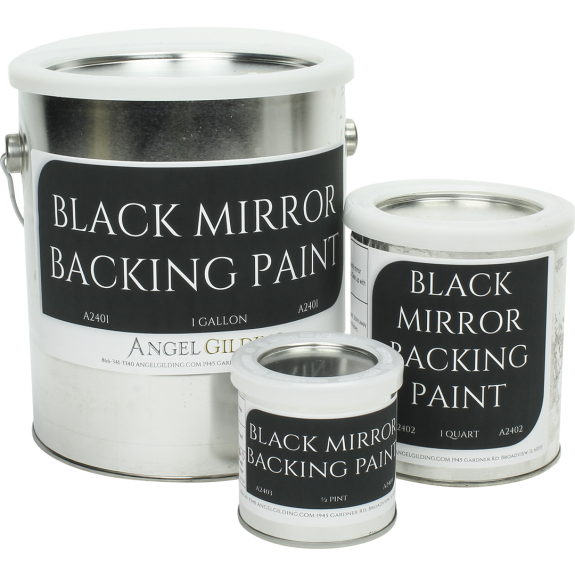 Black Mirror Backing Paint for Mirrors