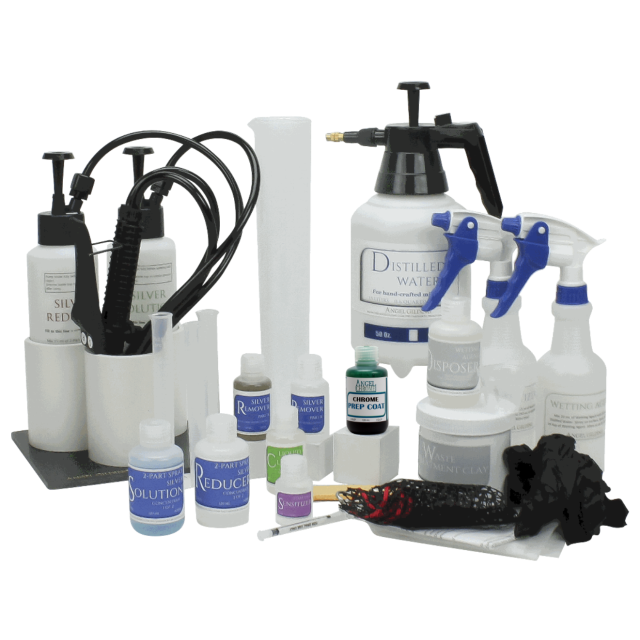 Pump Spray Silver Kit