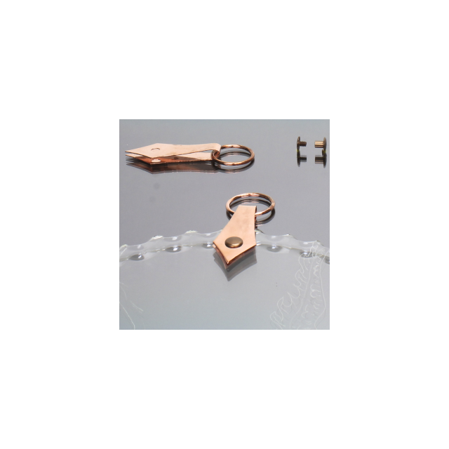 Hanger Diamond Point Copper 1/4 inch, pair
