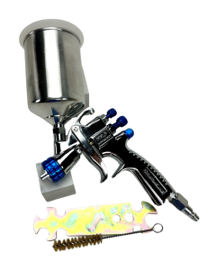 HVLP Gravity Feed Gun, 1.0 mm fluid nozzle
